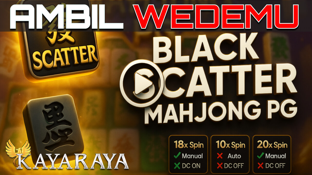 Black Scatter Mahjong PG