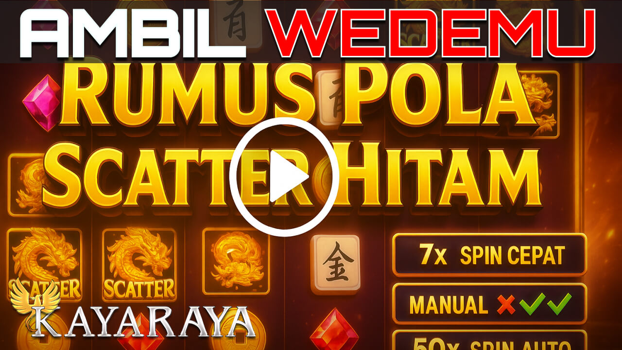 Rumus Pola Scatter Hitam
